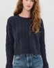 RE/DONE RE/DONE Rowe Cashmere Pullover Navy - 2