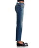 Re/done Re/Done Slim Straight Crop Jeans in Smoke Water - 4