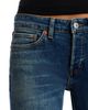 Re/done Re/Done Slim Straight Crop Jeans in Smoke Water - 5