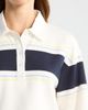 Re/Done Re/Done Stripe Cotton Crop Rugby Polo - 4