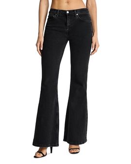 Re/done Re/Done Struttini High Rise Flare Jeans in Backtrack