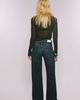 RE/DONE RE/DONE Studded Mid-Rise Wide-Leg Jeans - 2