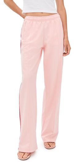 RE/DONE RE/DONE Sunland Track Pants Pink Salt With Red