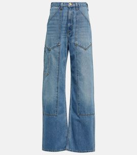 Re/Done Re/Done Super High Workwear jeans