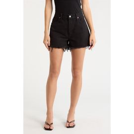 Re/Done Re/Done The Breezy Frayed Hem Denim Shorts