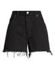 Re/Done Re/Done The Breezy Frayed Hem Denim Shorts - 5