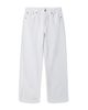 Re/done Re/Done The Thrasher Mid Rise Loose Straight Jeans in Blanco - 1