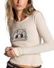 Re/done Re/Done Waffle Baby Long Sleeve Graphic Tee - 4
