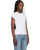 Re/Done Re/Done White Hanes Edition 1960s Slim T-shirt - 2