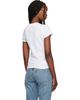 Re/Done Re/Done White Hanes Edition 1960s Slim T-shirt - 3
