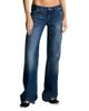 Re/done Re/Done Woolf Low Rise Bootcut Jeans in Fantasy Fade - 1