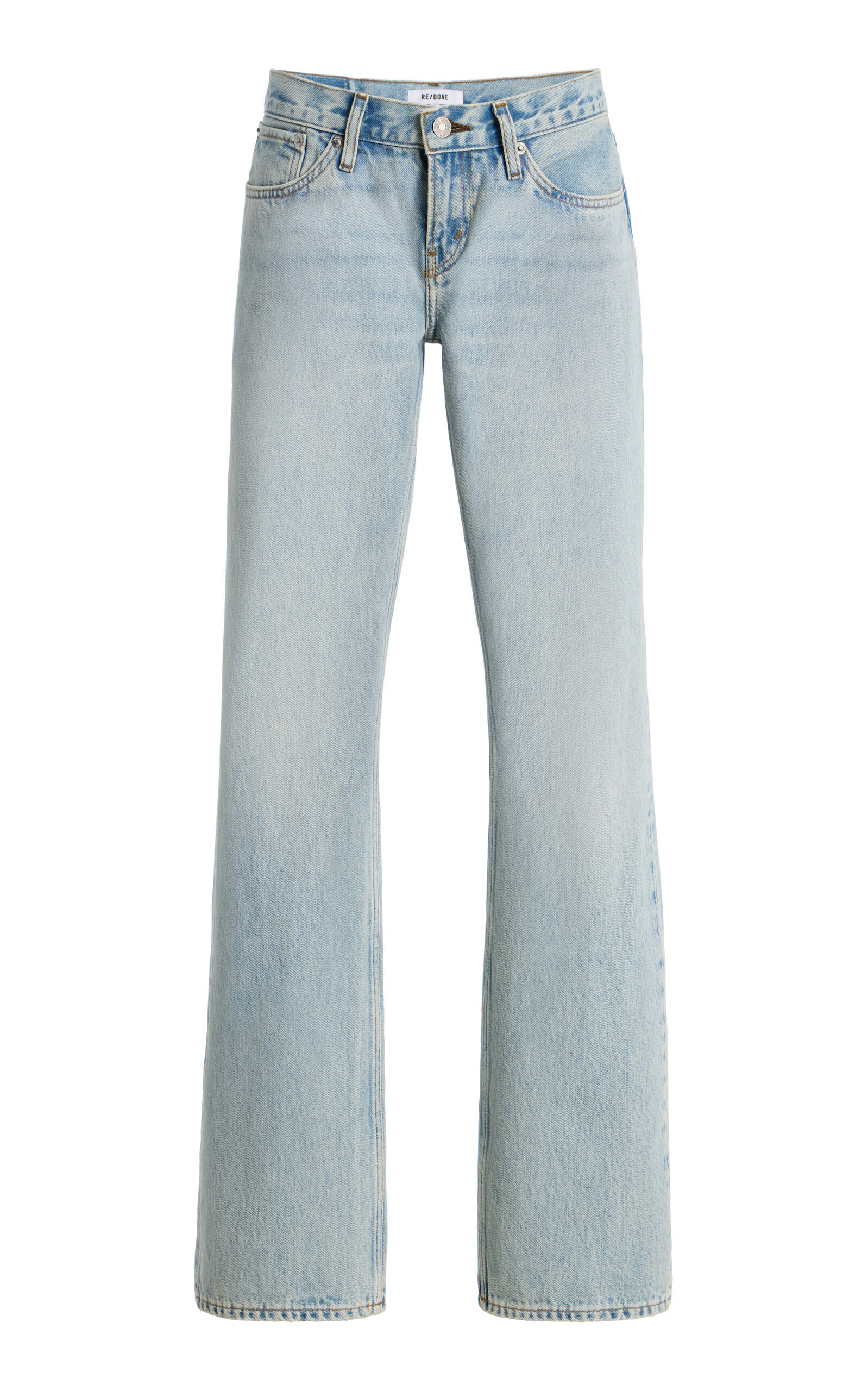 Re/done Re/done x Kaia Gerber Grayson Rigid MidRise StraightLeg Jeans
