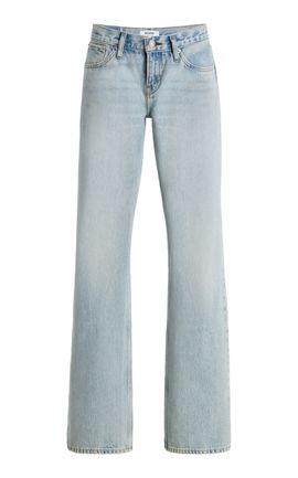 Re/done Re/done x Kaia Gerber Grayson Rigid MidRise StraightLeg Jeans