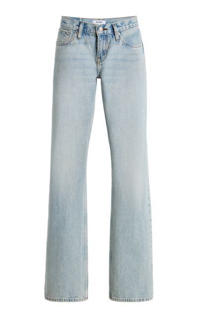 Re/done Re/done x Kaia Gerber Grayson Rigid MidRise StraightLeg Jeans