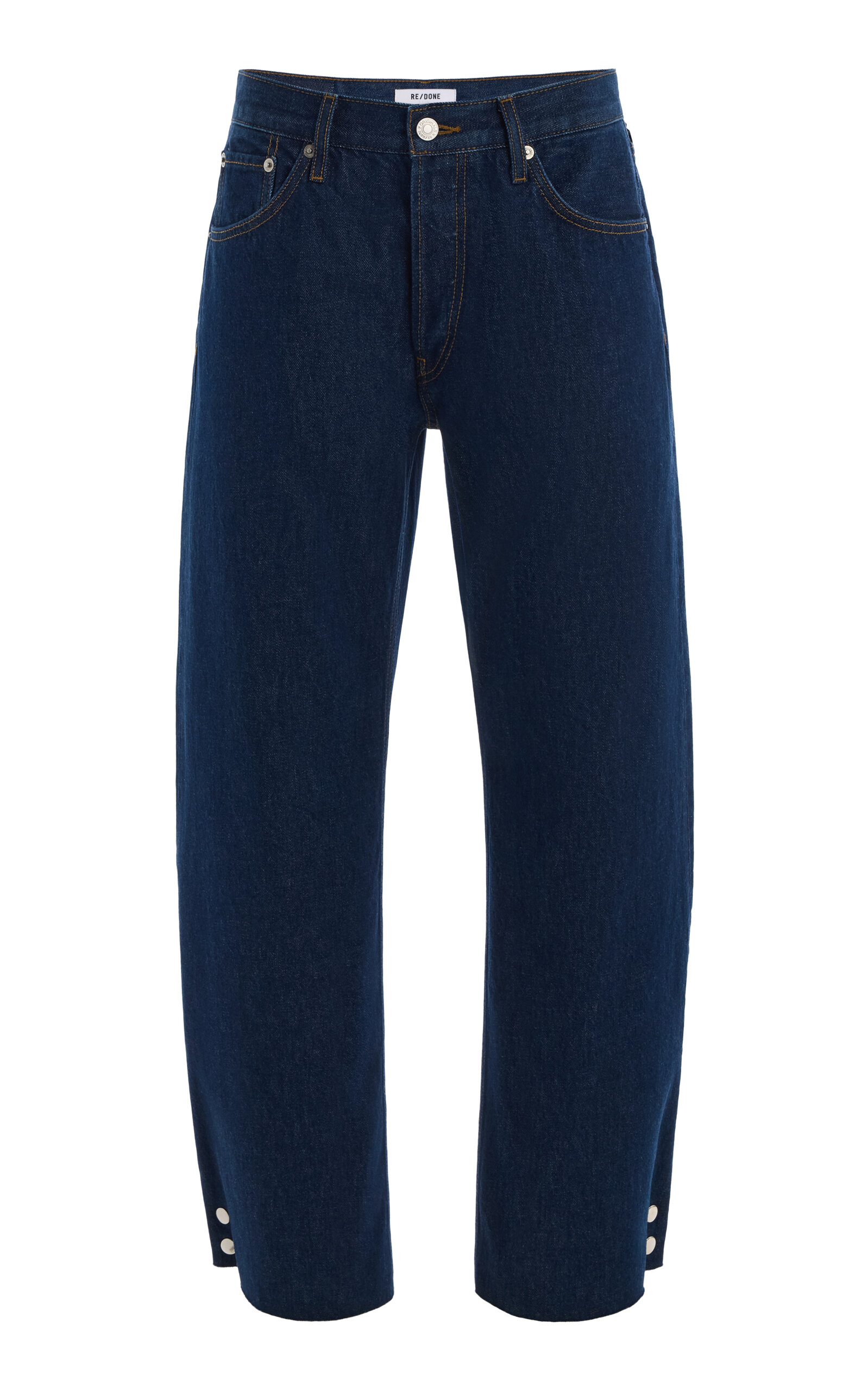 Re/done Re/done x Kaia Gerber Nico Rigid LowRise WideLeg Jeans