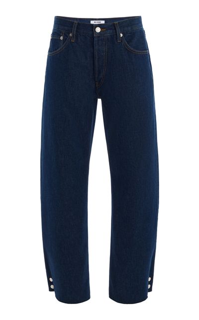Re/done Re/done x Kaia Gerber Nico Rigid LowRise WideLeg Jeans