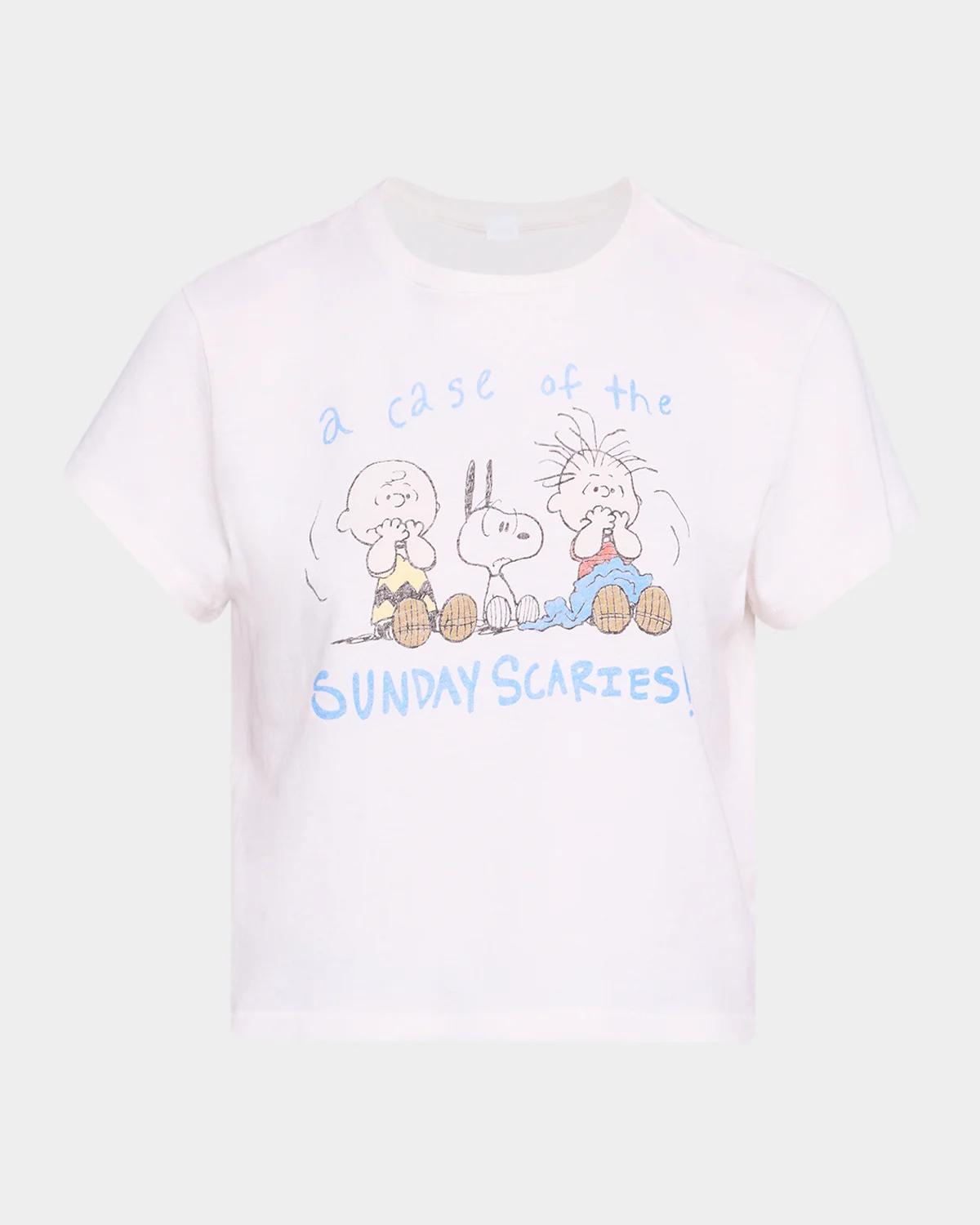 RE/DONE Sunday Scaries '50s Boxy Tee