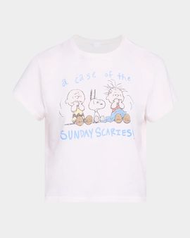 RE/DONE Sunday Scaries '50s Boxy Tee