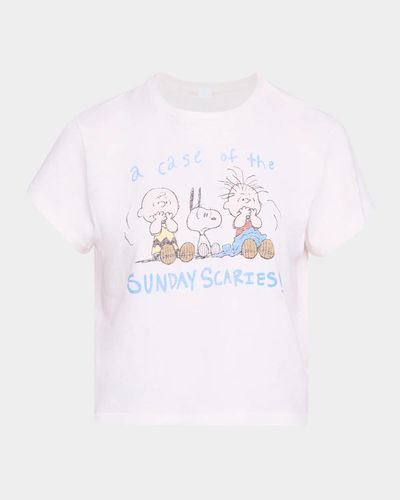 RE/DONE Sunday Scaries '50s Boxy Tee