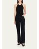 RE/DONE Sylvie Ribbed Halter Tank Top - 2