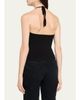 RE/DONE Sylvie Ribbed Halter Tank Top - 3