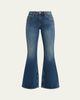 RE/DONE The Strutter Flare Jeans - 1