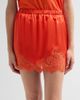 RE/DONE Women's Alexis Silk-Blend Lace Slip Mini Skirt - 5