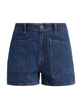 Re/done Women's Bender Utility Jean Shorts