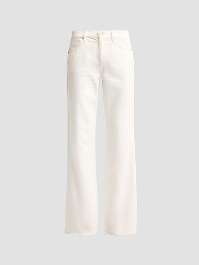 Re/done Women's The Californian Mid-Rise Wide-Leg Jeans