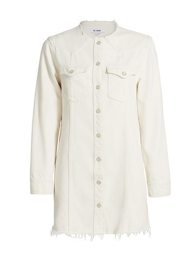 RE/DONE Women's The Riley Denim Minidress