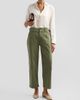 Re/done Women's The Trooper Stretch-Cotton Straight-Leg Pants - 2