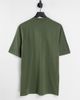 Reebok Reebok central logo t-shirt in olive green - exclusive to ASOS - 4