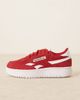 Reebok Reebok Club C Double Revenge sneakers in burgundy and white-Red - 2