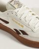 Reebok Reebok Club C Revenge Vintage sneakers in white and brown with gum sole - 4