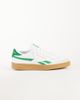 Reebok Reebok Club C Revenge Vintage sneakers in white and green with gum sole - 1