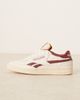 Reebok Reebok Club C Revenge Vintage sneakers in white with burgundy details - 2