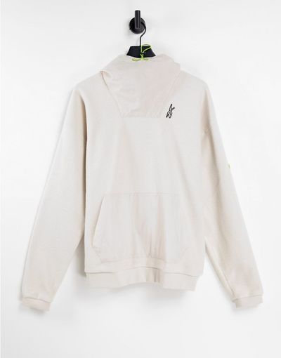Reebok Reebok cozy hoodie in beige-Neutral