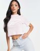 Reebok Reebok Identity Cropped t-shirt in light pink - 1