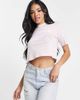 Reebok Reebok Identity Cropped t-shirt in light pink - 4