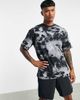 Reebok Reebok jersey t-shirts in black and gray wash - 2