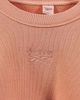Reebok Reebok logo washed sweatshirt in rust-Grey - 3