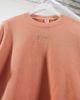 Reebok Reebok logo washed sweatshirt in rust-Grey - 4