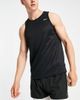 Reebok Reebok Running Speedwick logo tank top in black - 1