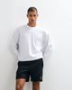 Reebok Reebok Siderwinder Football sweat 7"" shorts in black - 1