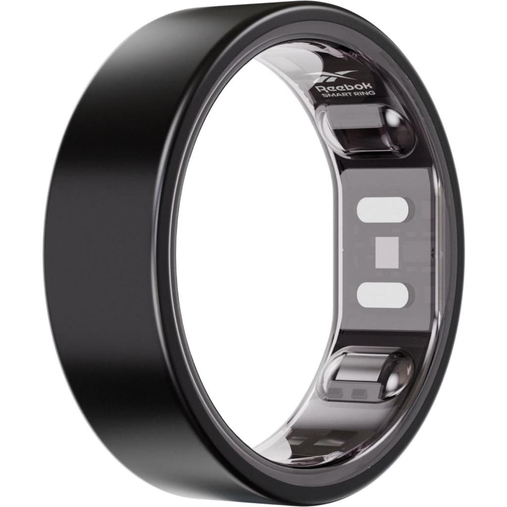 Reebok Reebok Smart Ring- Unisex-Matte Black, Fitness Ring-Wearable Technology-Fitness and Sleep Tracker-Monitors Wellbeing and Recovery 