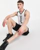 Reebok Reebok Training graphic tank top in white - 4