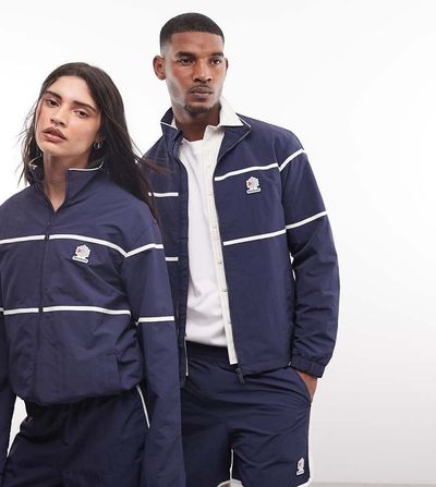 Reebok Reebok windbreaker jacket in navy - Exclusive to ASOS