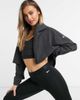 Reebok Reebok woven crop jacket in black - 3