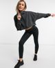 Reebok Reebok woven crop jacket in black - 4