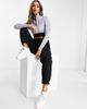 Reebok Reebok x Cardi B ribbed crop top in gray - 3